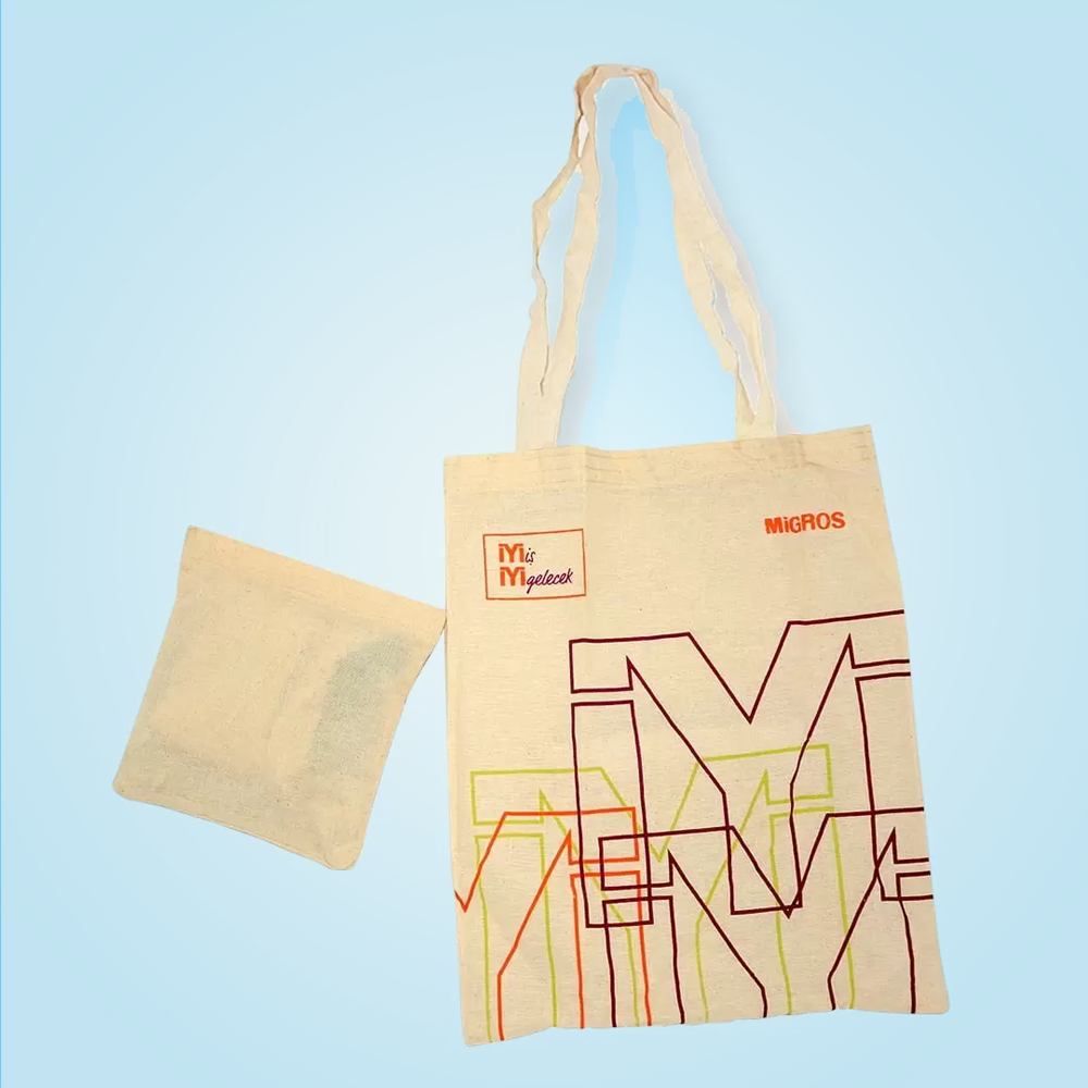 Katlanabilir Bez Çanta AS471